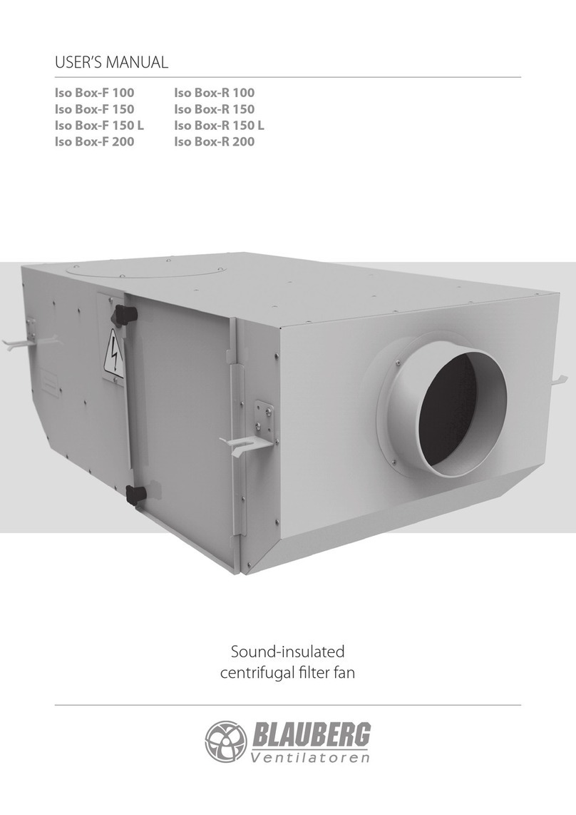 BLAUBERG Ventilatoren Iso Box-F 100 user manual BLAUBERG Ventilatoren Iso Box-F 100 user manual