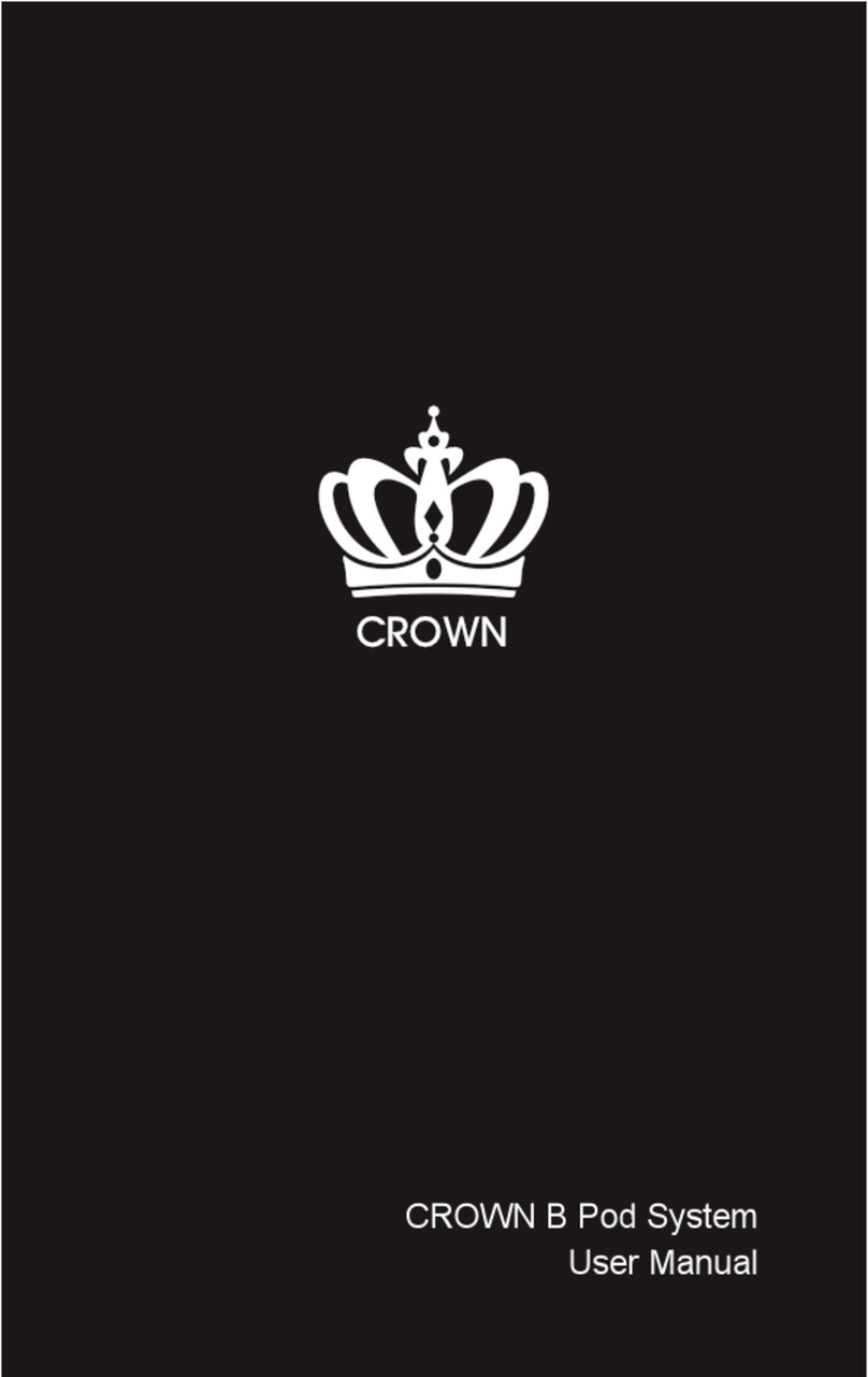 UWELL CROWN B User manual