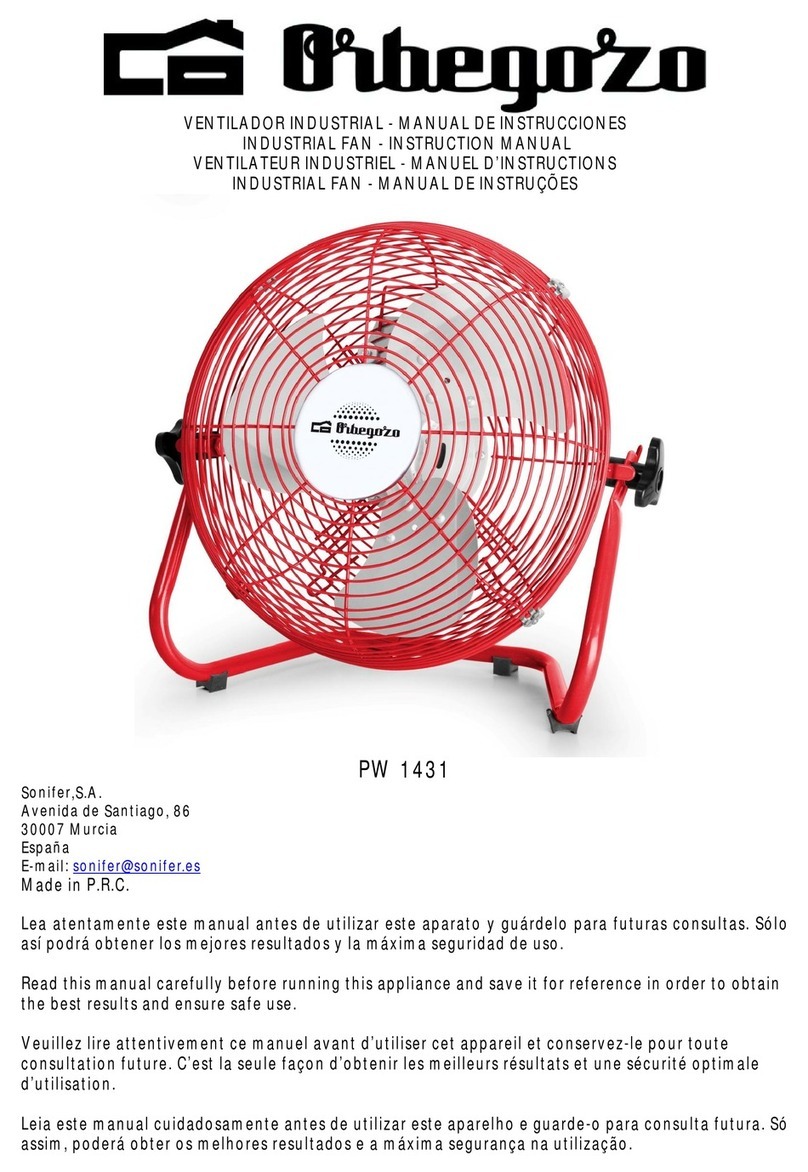 Orbegozo PW 1431 User manual