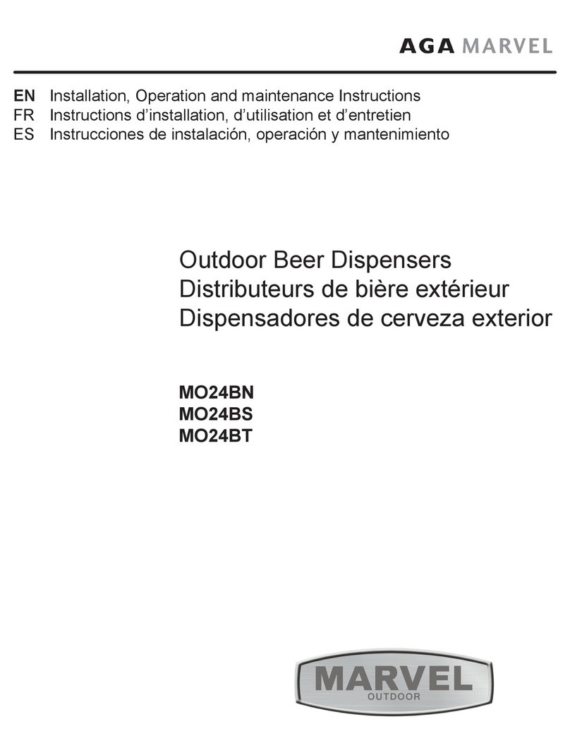 AGA MARVEL MO24BN Installation, operation and maintenance instructions