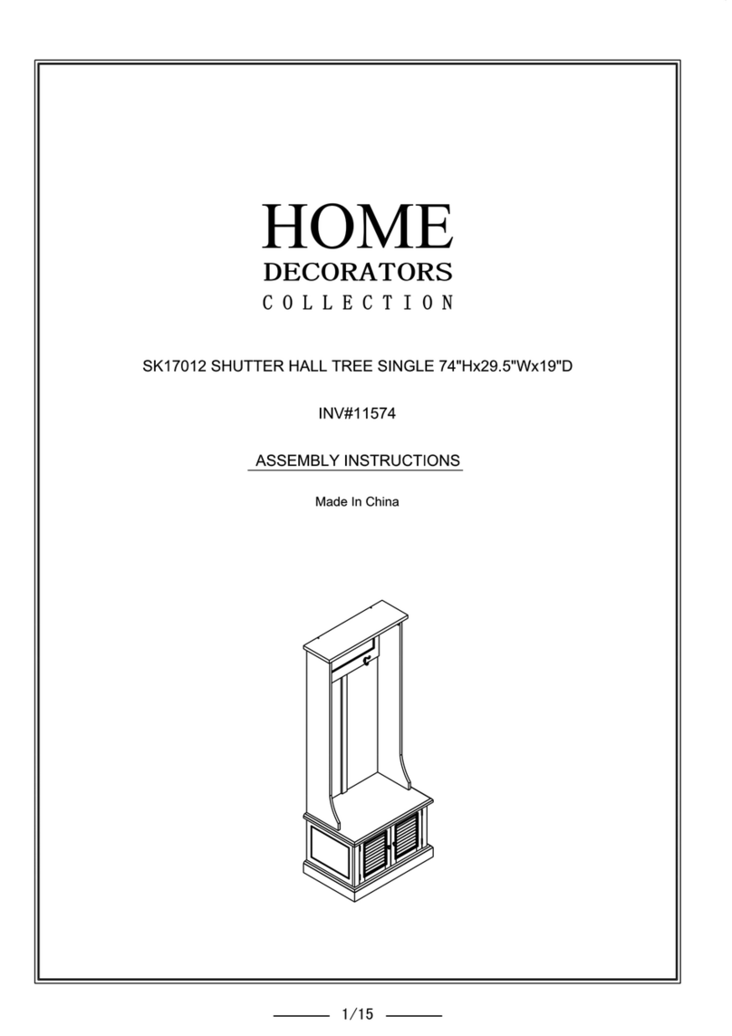Home Decorators Collection SK17012 User manual Home Decorators Collection SK17012 User manual