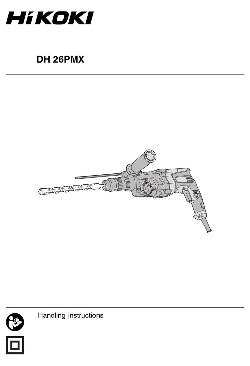 HIKOKI DH 26PMX User manual HIKOKI DH 26PMX User manual