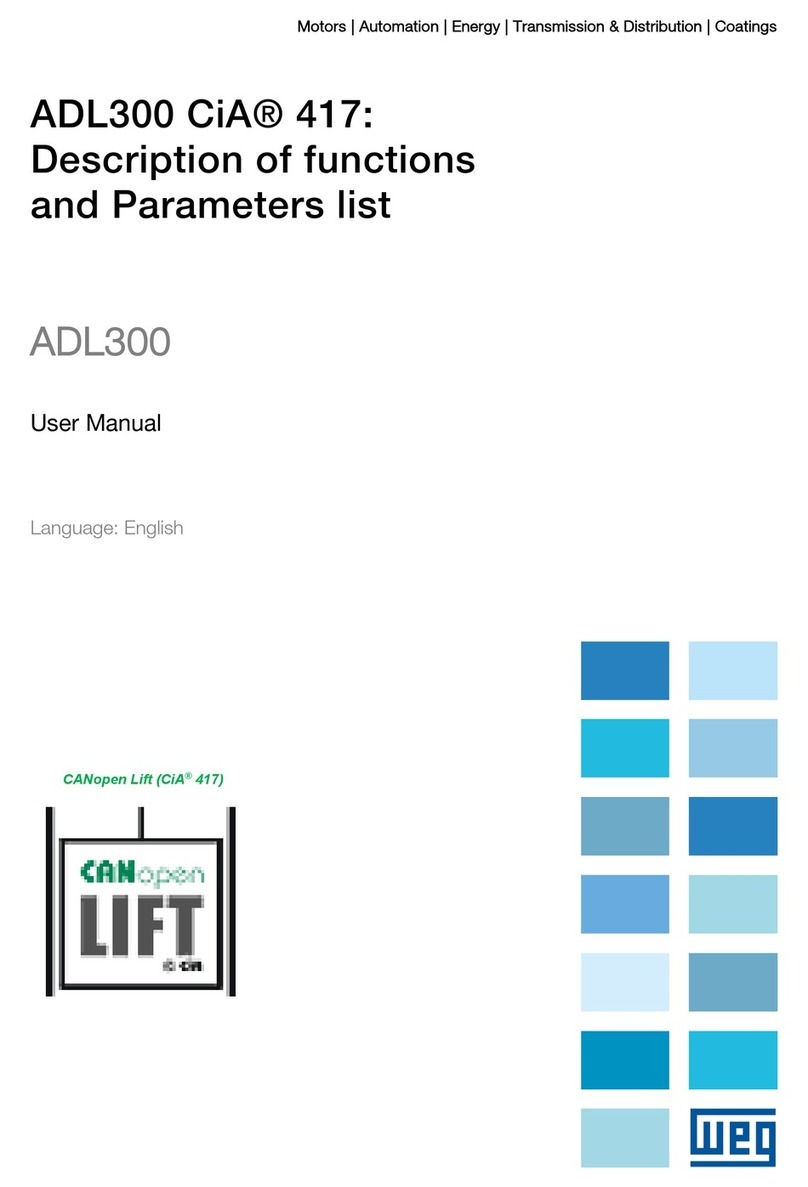 WEG ADL300 user manual