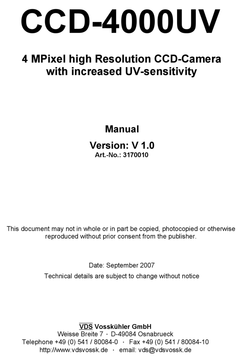 vds CCD-4000UV manual
