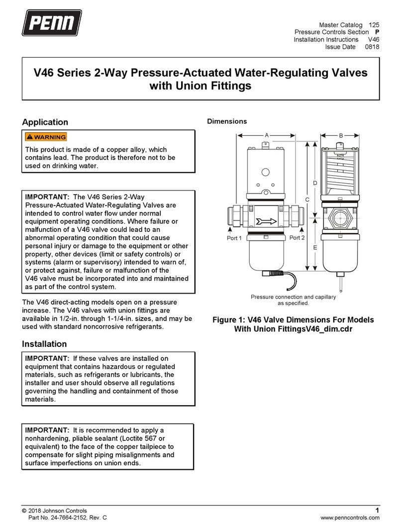 Penn V46 Series quick start guide
