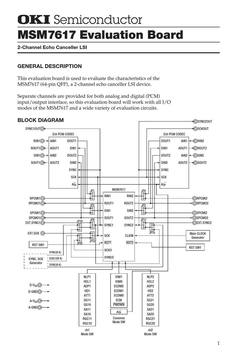 Oki MSM7617 manual