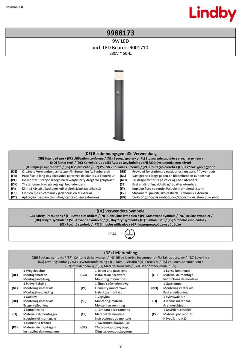 Lindby 9988173 manual