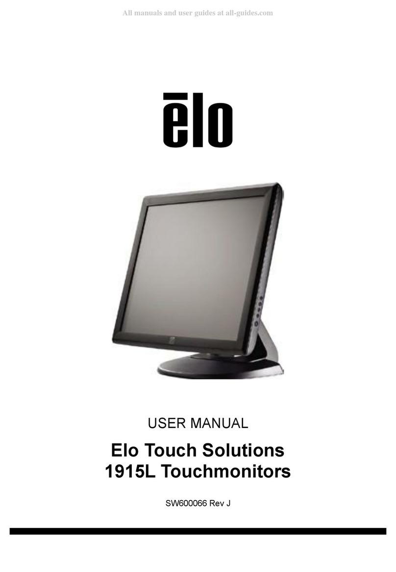 Elo TouchSystems ET1515L Series User manual