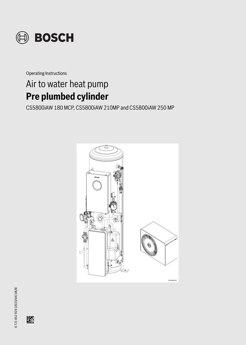 Bosch CS5800iAW 180 MCP User manual