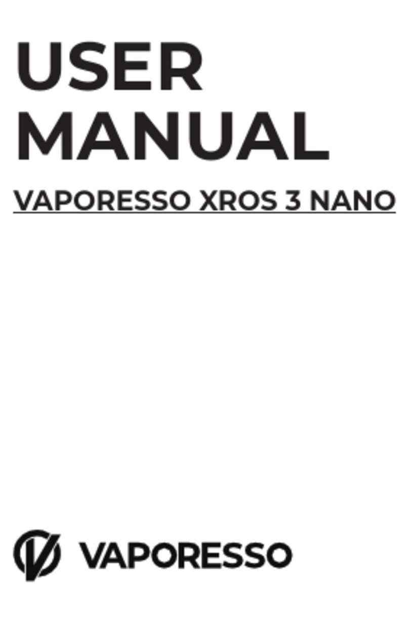 Vaporesso XROS 3 NANO user manual