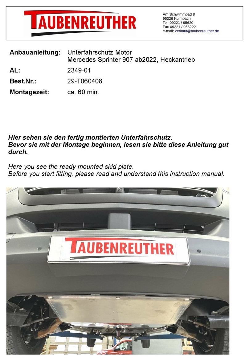 TAUBENREUTHER 29-T060408 quick start guide