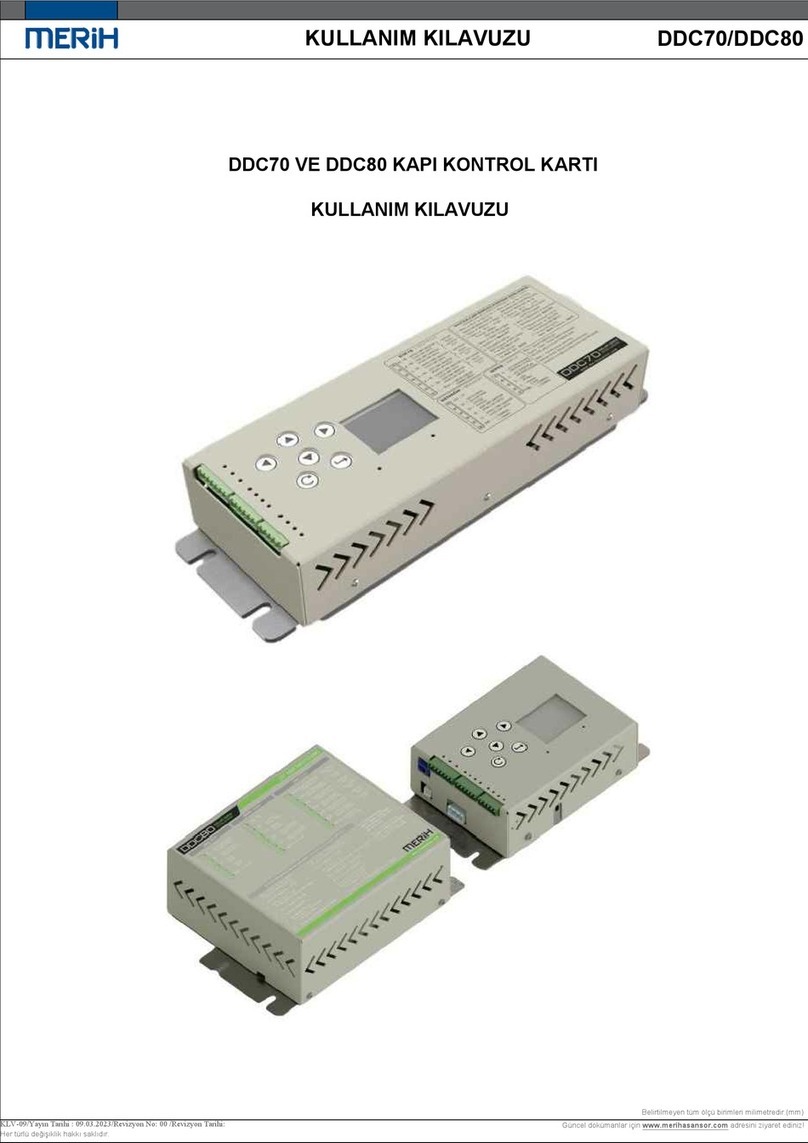 MERIH DDC70 user manual