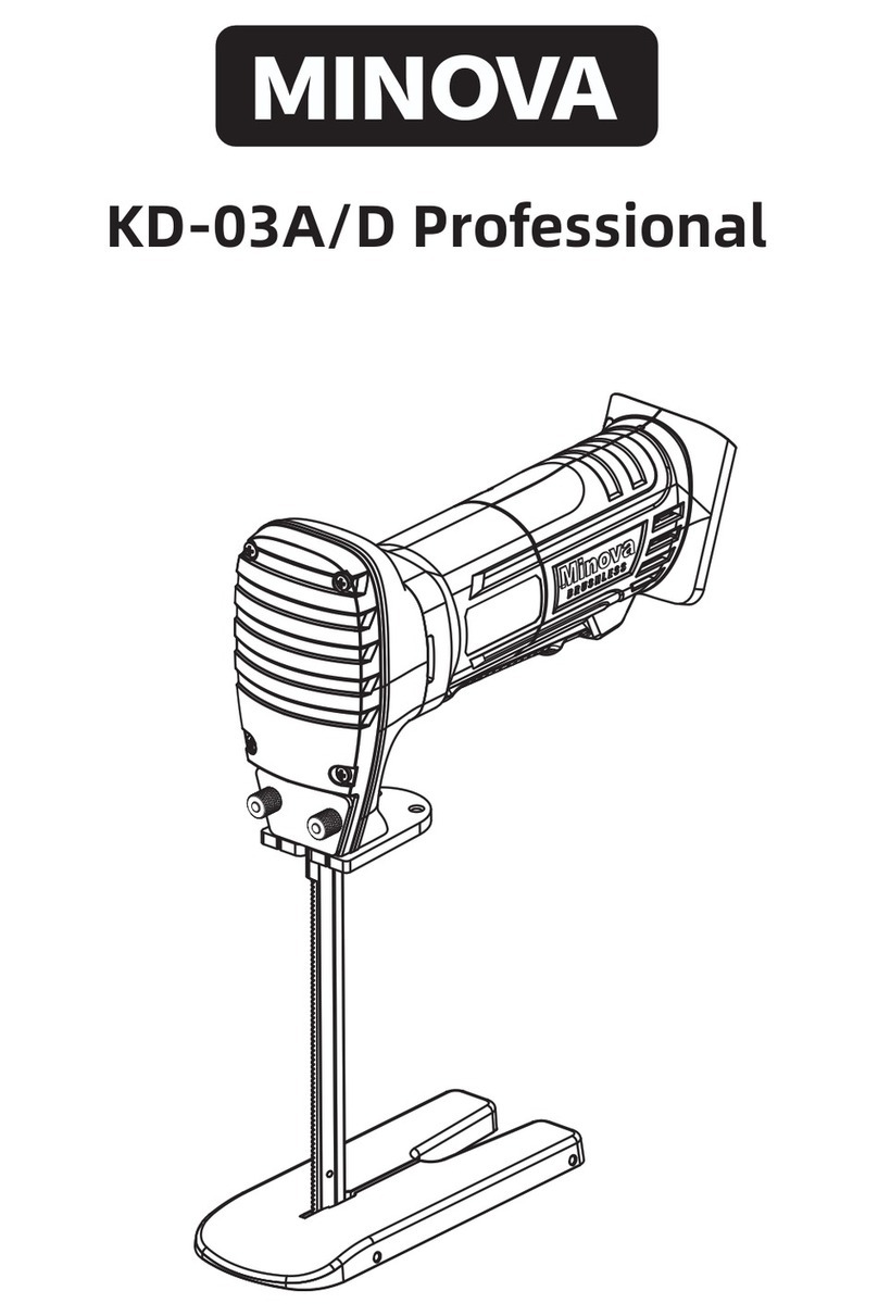 minova Professional KD-03A manual