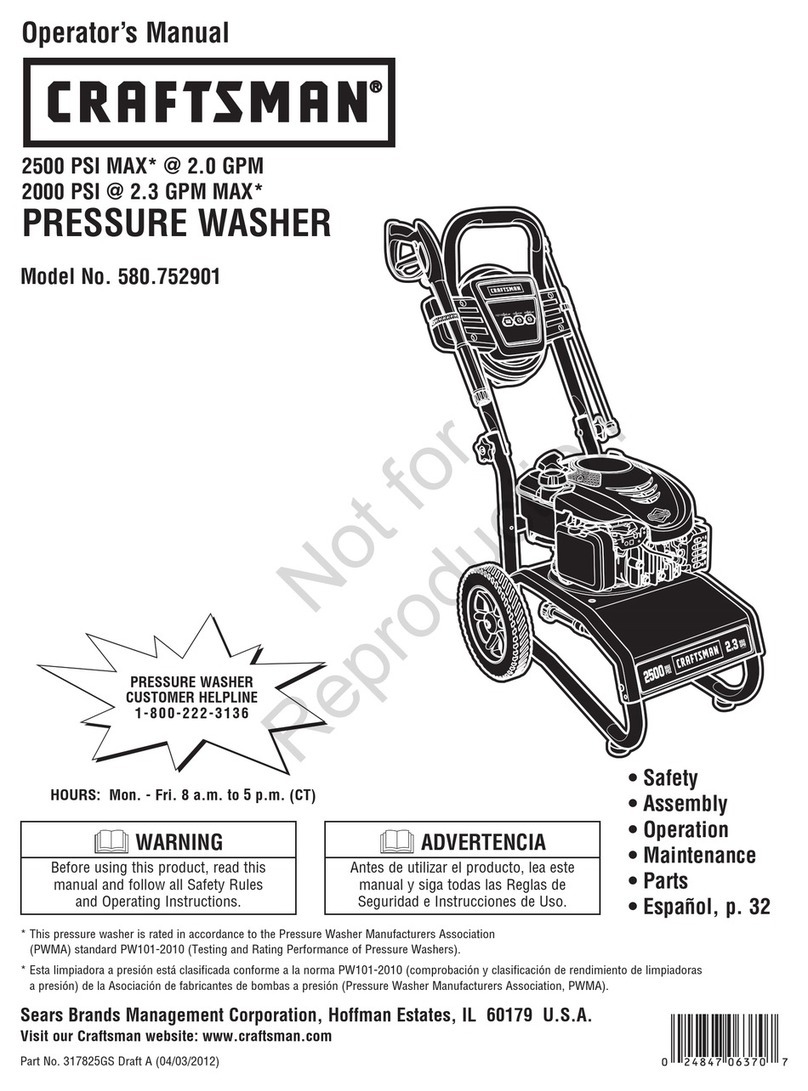 Craftsman 580.752901 Operator's manual