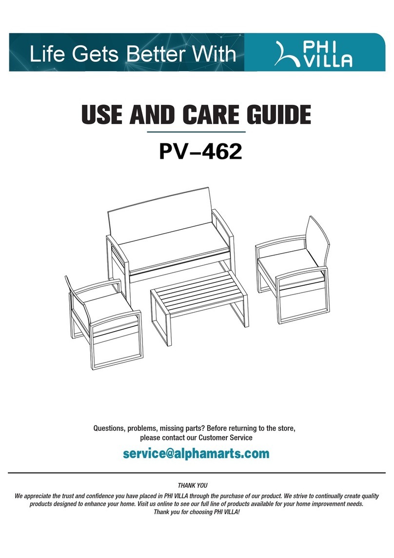 PHI VILLA PV-462 User manual
