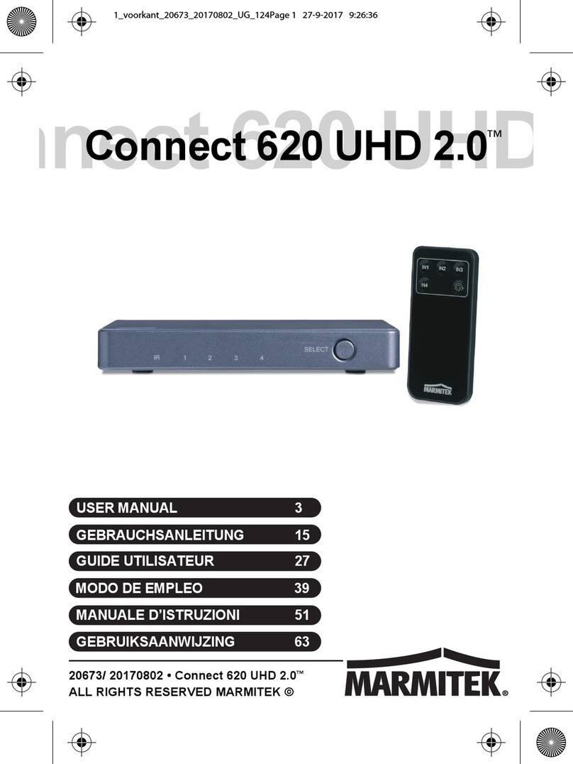 Marmitek Connect 620 UHD 2 user manual