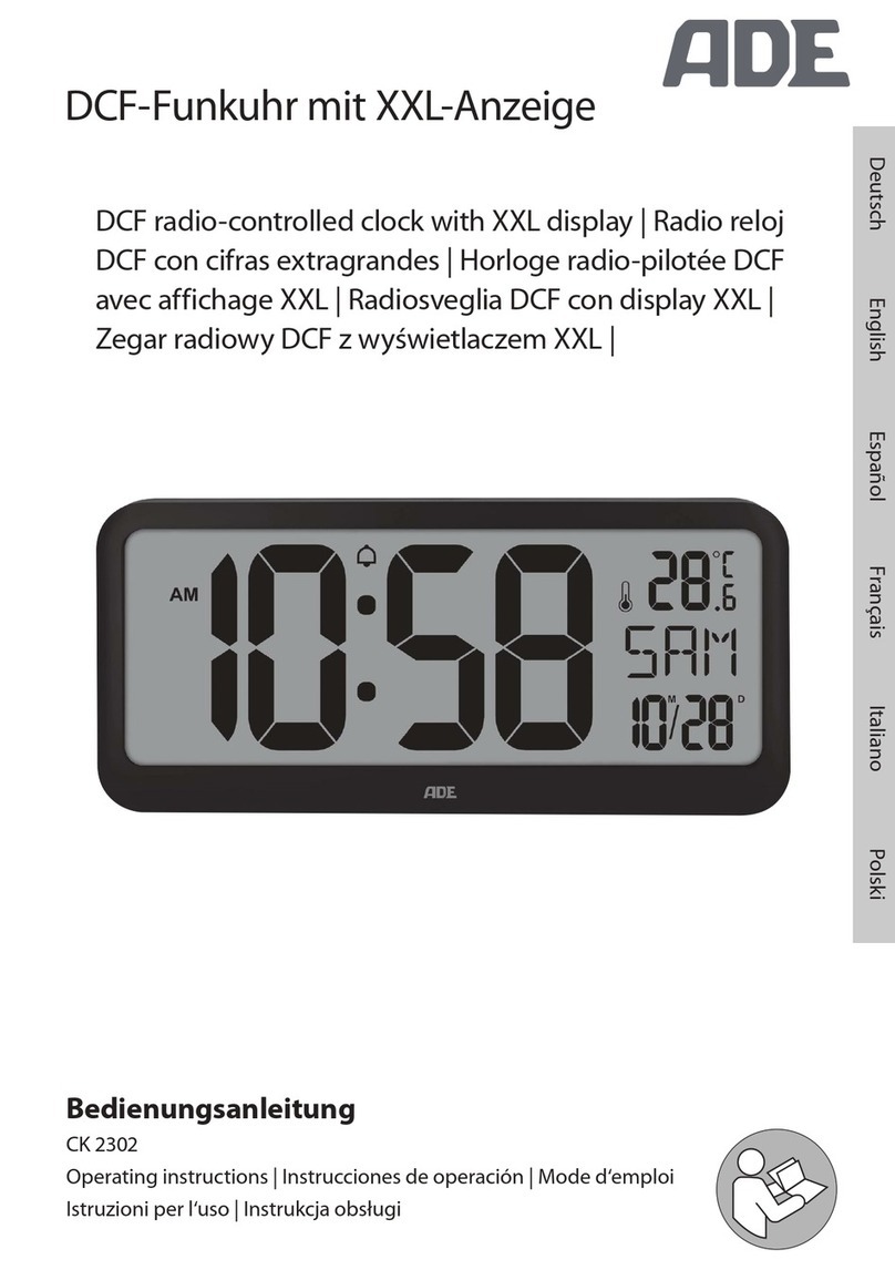 ADE CK 2302 operating instructions