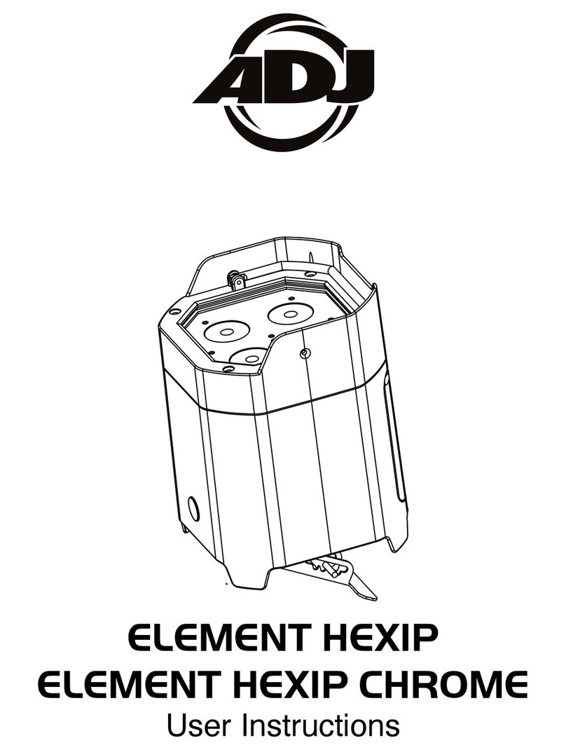 ADJ ELEMENT Series User manual