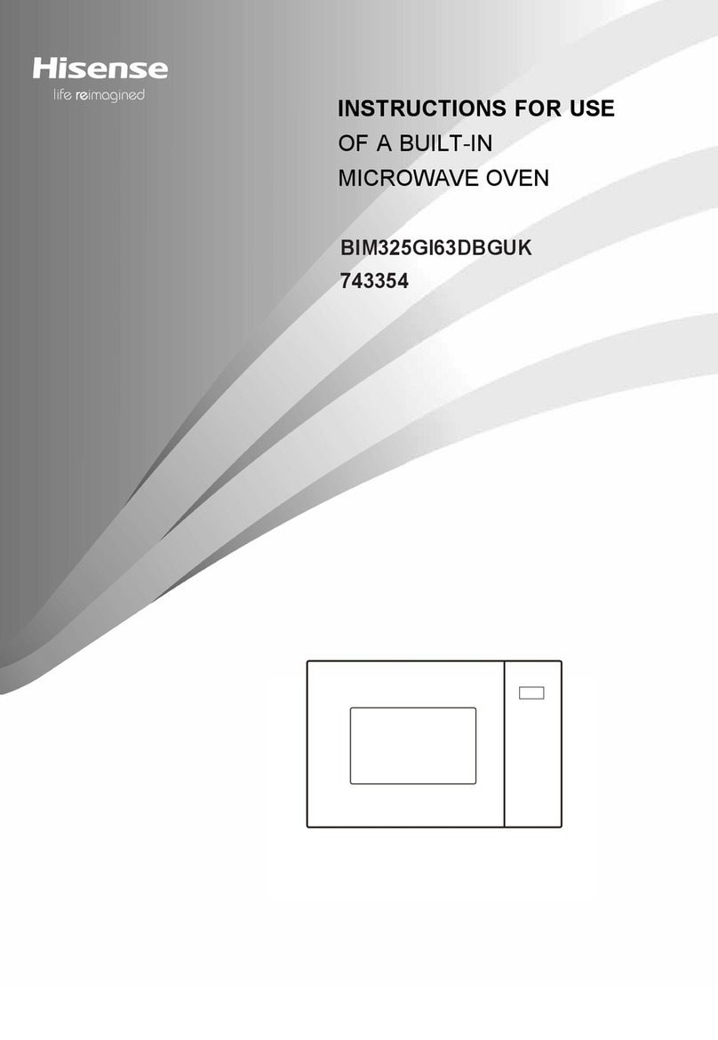 Hisense BIM325GI63DBGUK Instructions for use