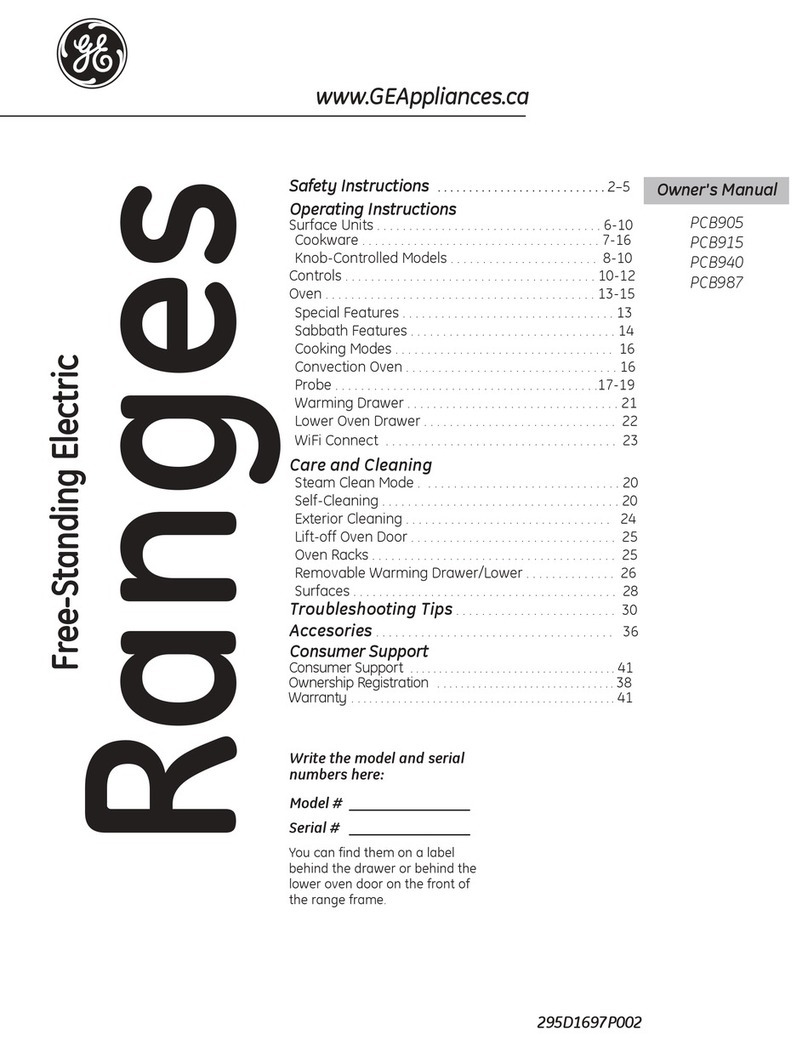 GE PCB987 User manual
