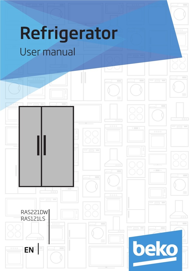 Beko RAS221DW User manual Beko RAS221DW User manual