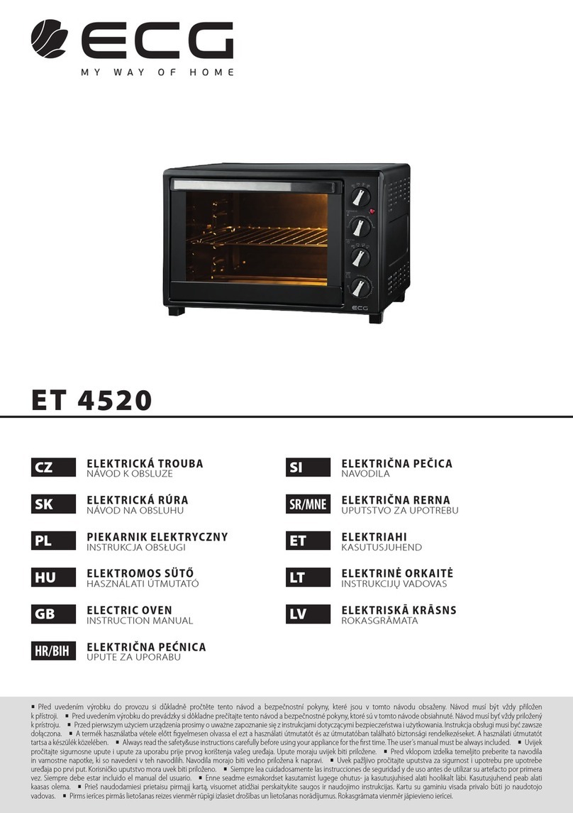 ECG ET 4520 User manual