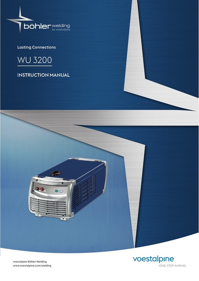 voestalpine Bohler WU 3200 instruction manual