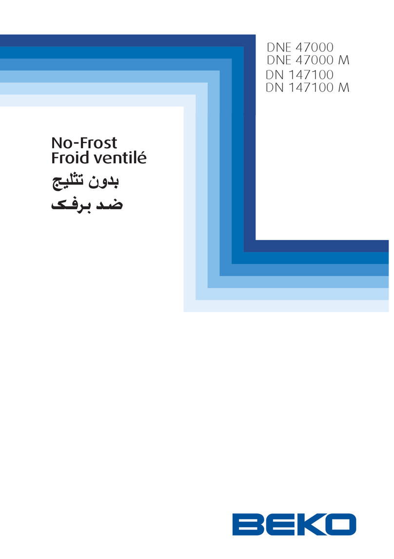 Beko DN 147100 manual