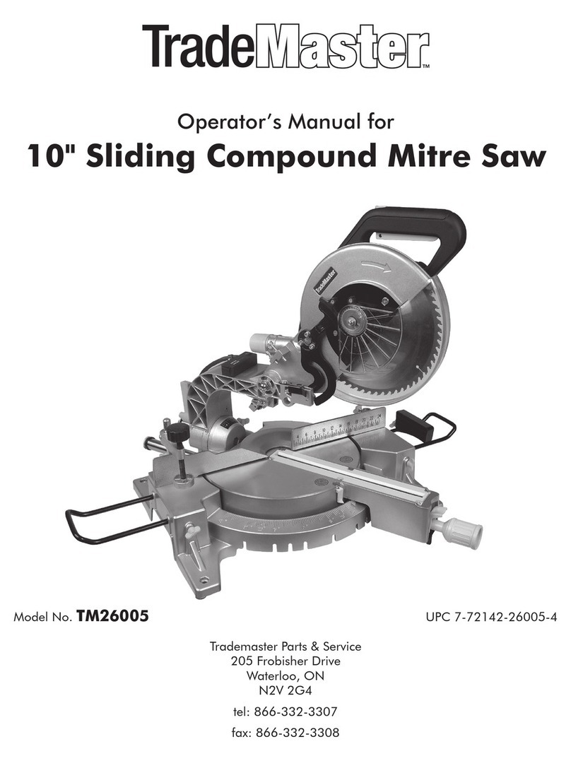 Trademaster TM26005 Operator's manual
