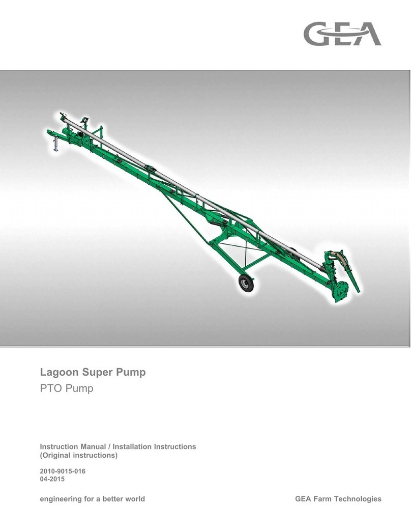 GEA Lagoon Super Pump instruction manual