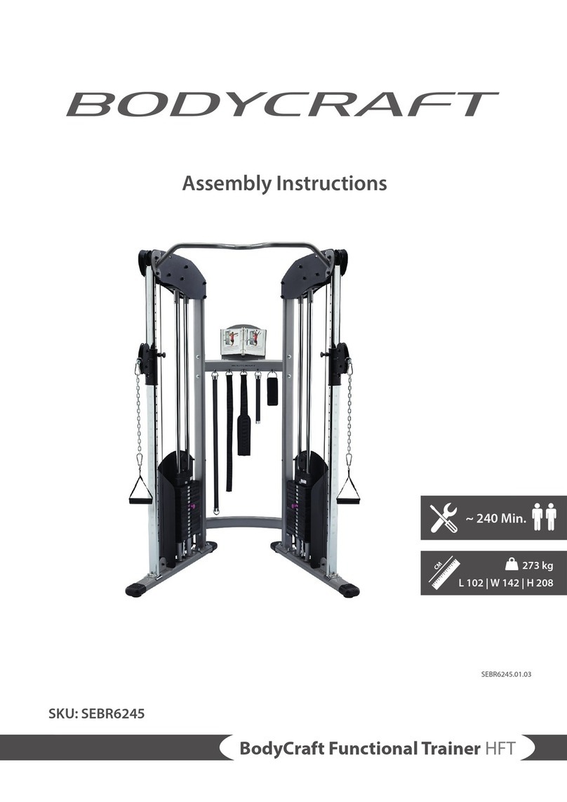 Taurus BodyCraft SEBR6245 User manual