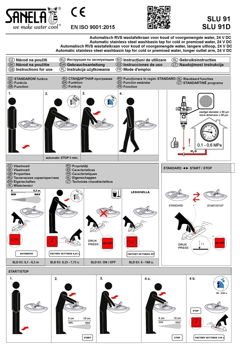 Sanela SLU 91D Instructions for use Sanela SLU 91D Instructions for use
