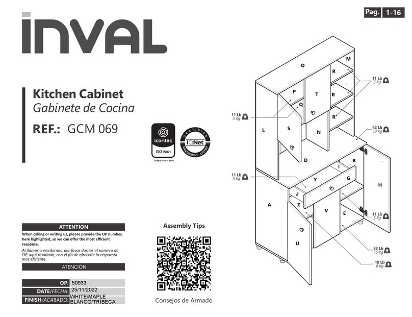 Inval GCM 069 manual