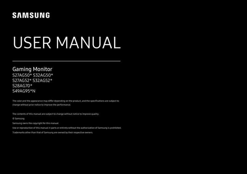 Samsung S32AG50 Series User manual