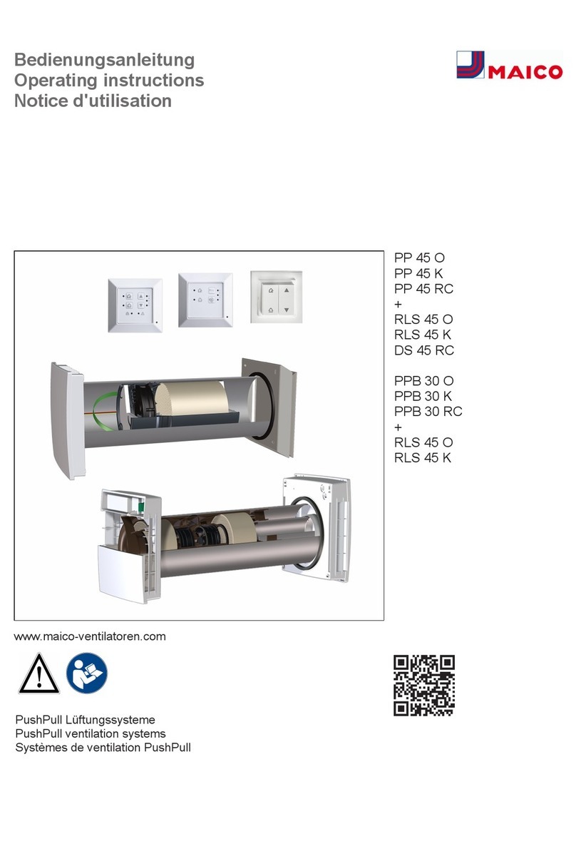 Maico PP 45 O User manual