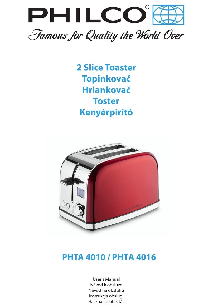 Philco PHTA 4010 User manual