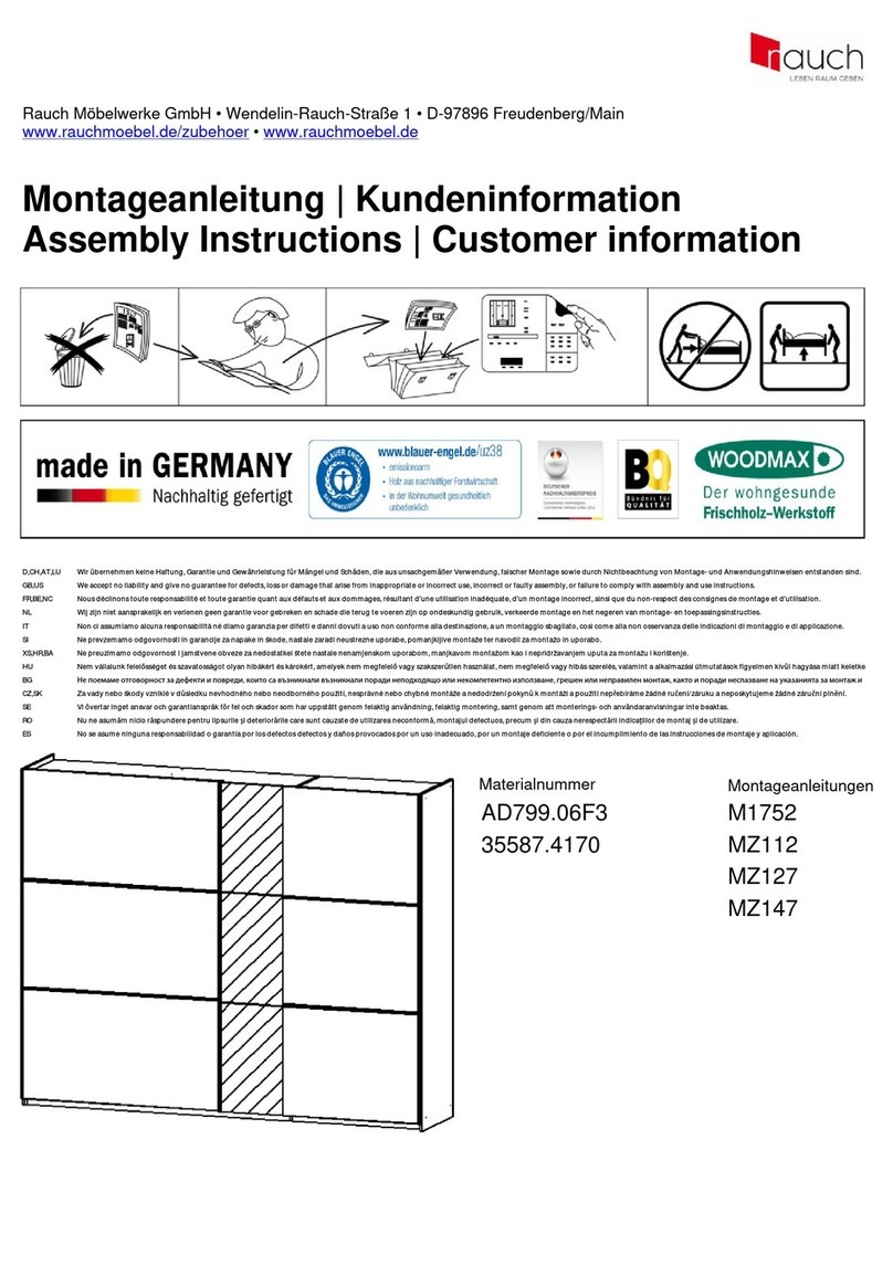 Rauch AD799.06F3 User manual