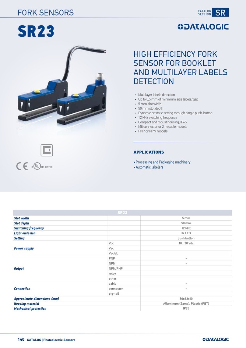 Datalogic SR23 instruction manual