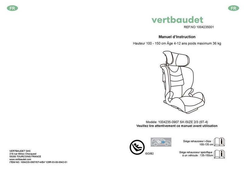 VERTBAUDET 1004235-0907 instruction manual