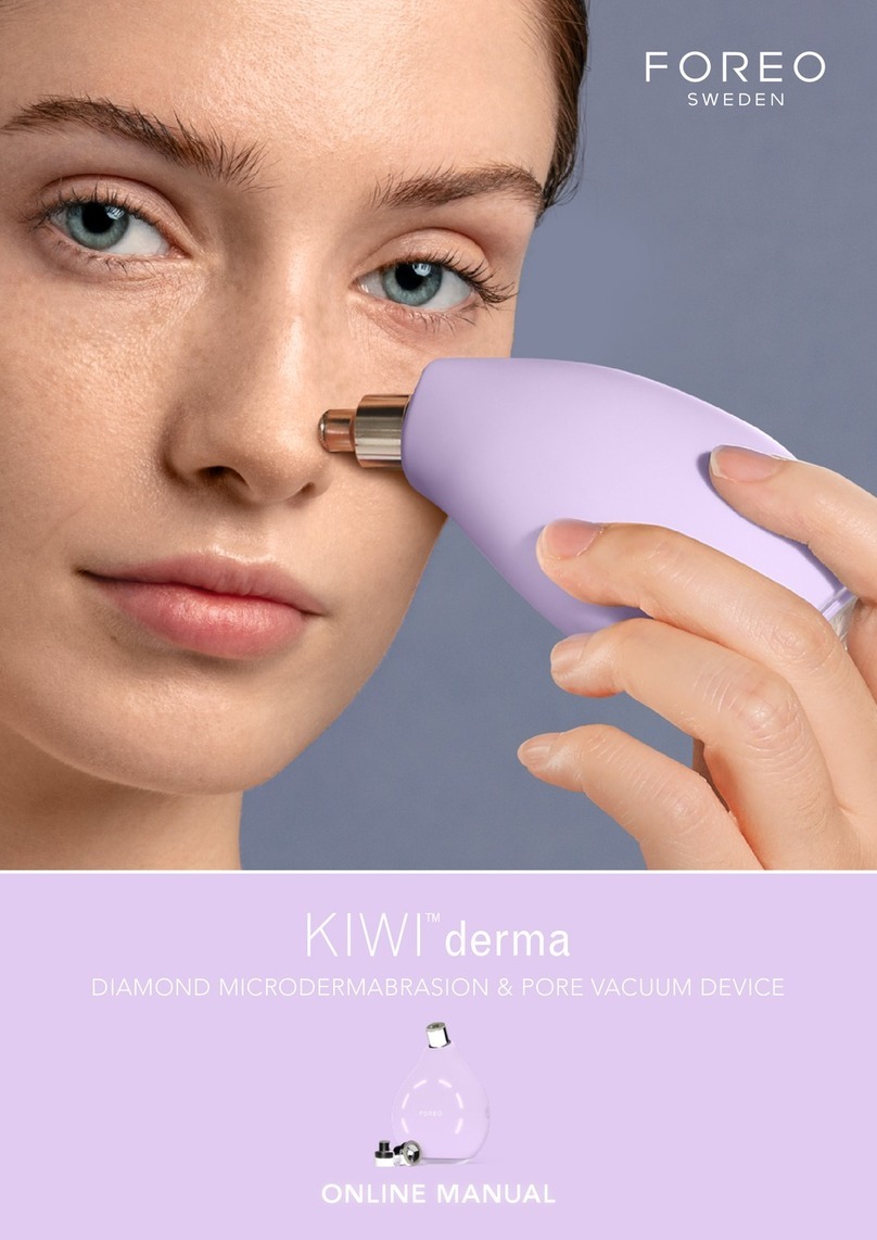 Foreo KIWI derma Setup guide