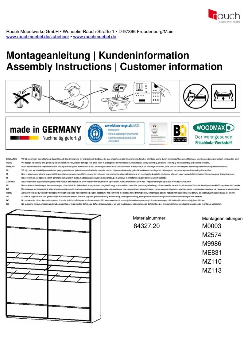 Rauch 84327.20 User manual