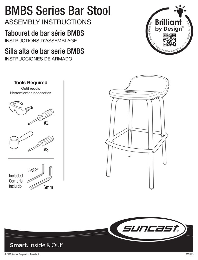Suncast Brilliant BMBS Series User manual Suncast Brilliant BMBS Series User manual