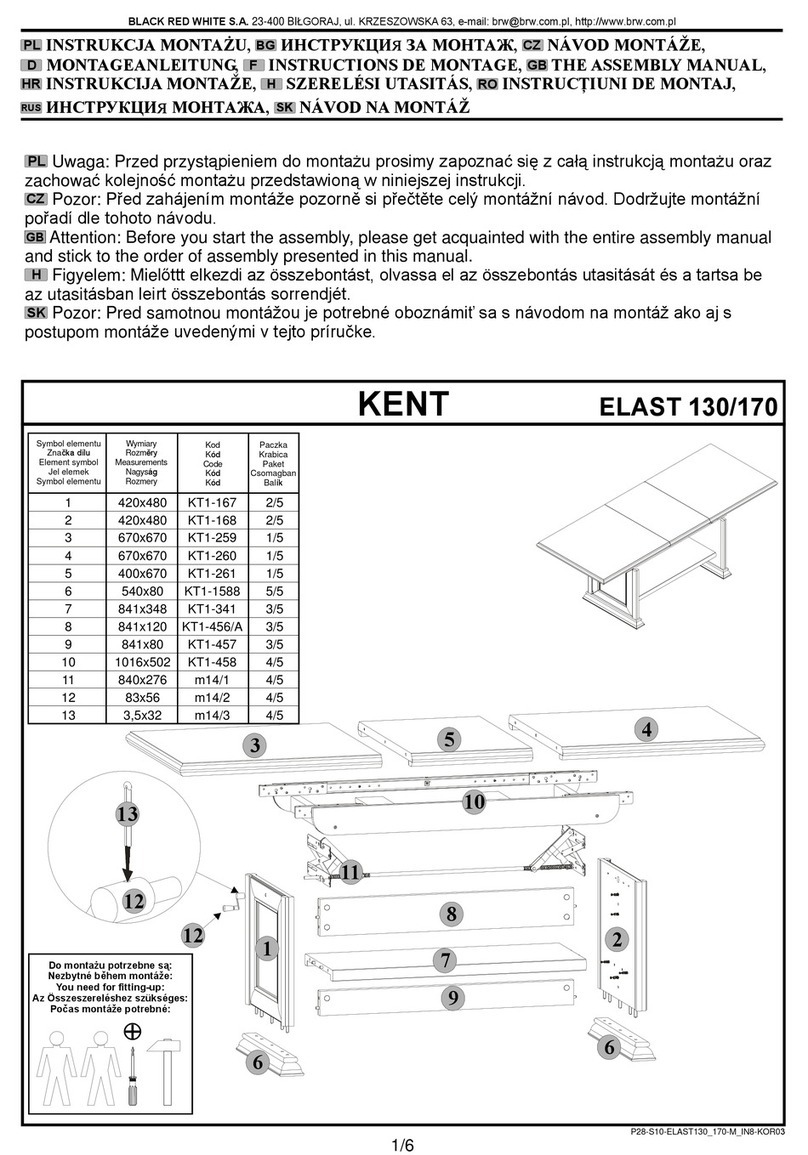 BLACK RED WHITE ELAST 130/170 User manual BLACK RED WHITE ELAST 130/170 User manual