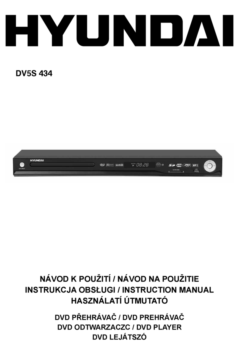 Hyundai DV5S 434 User manual