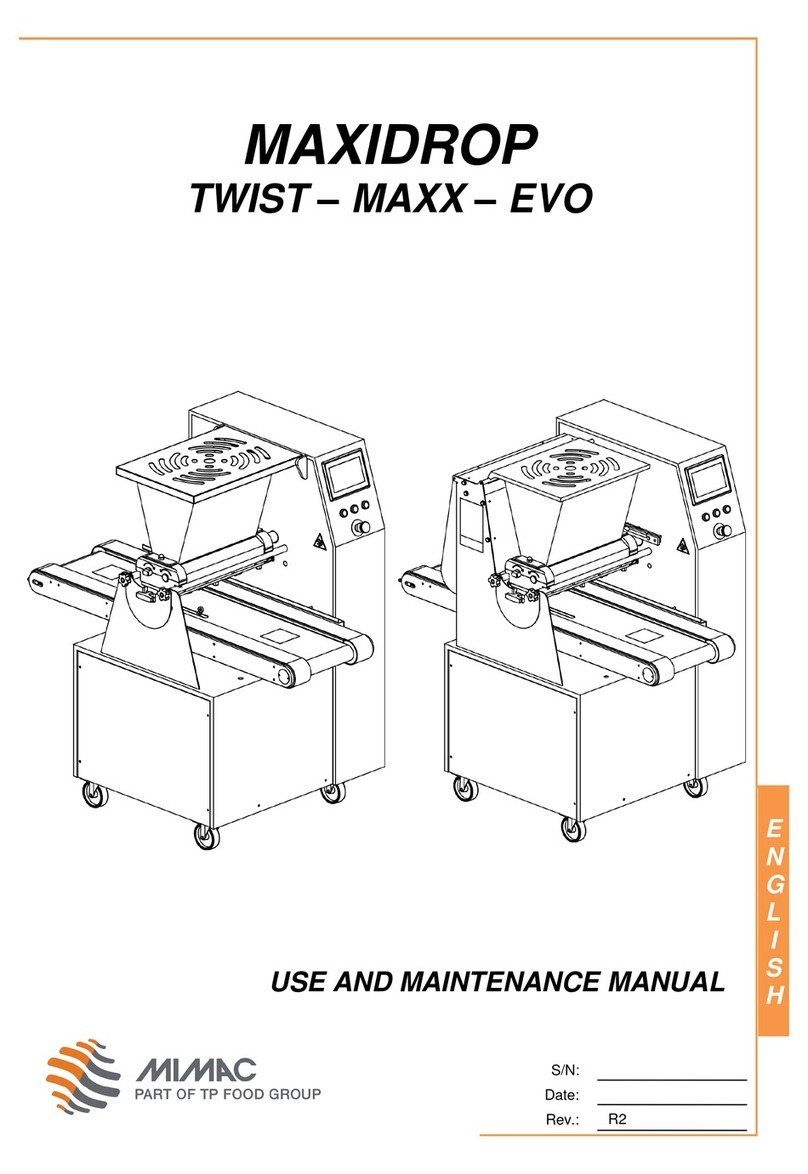 MIMAC MAXIDROP TWIST Use and maintenance manual