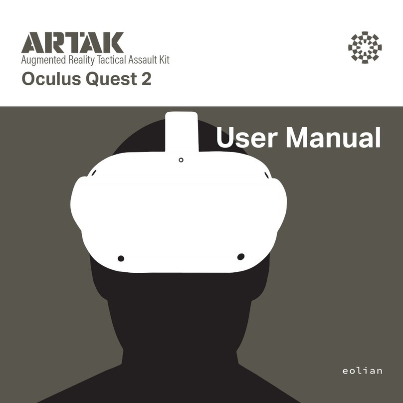 ARTAK Oculus Quest 2 user manual