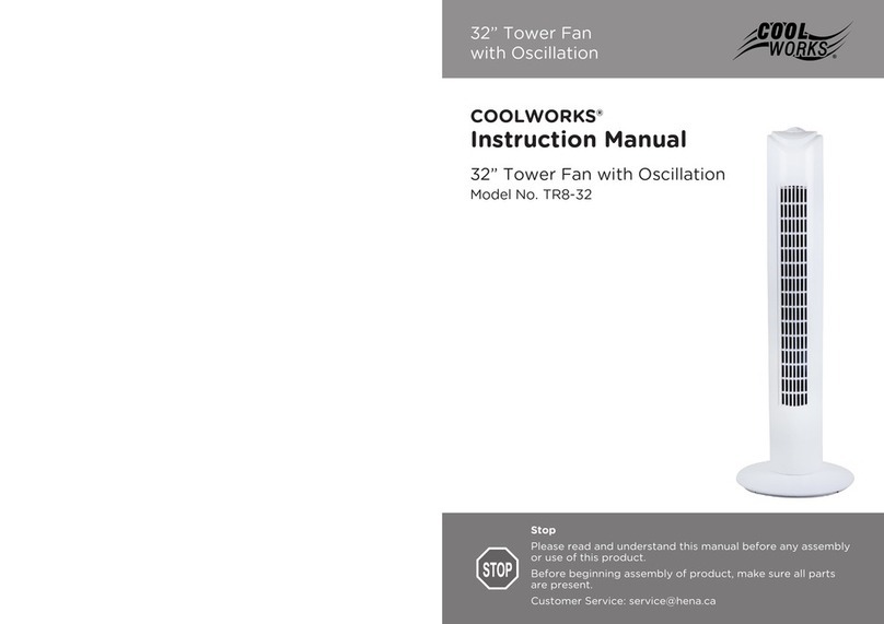 Coolworks TR8-32 instruction manual