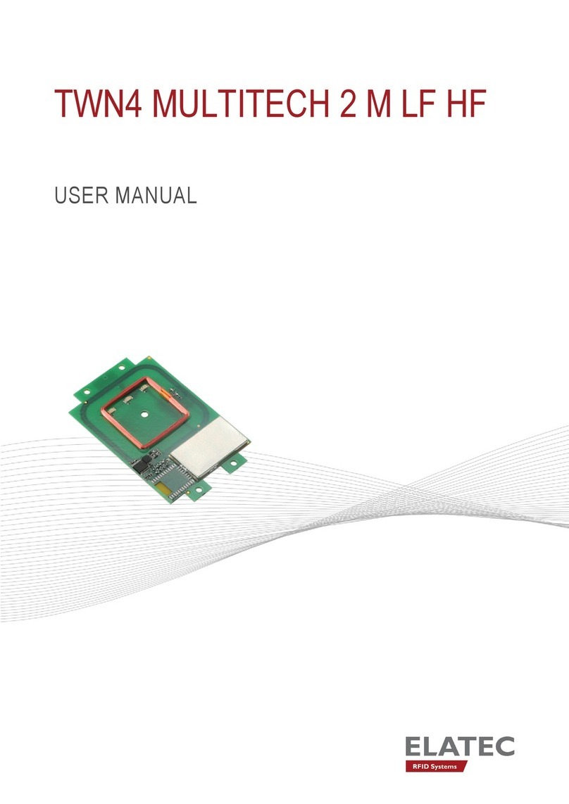 Elatec TWN4 MultiTech 2 HF User manual