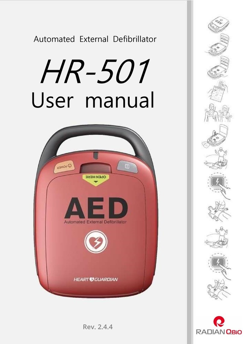 RADIANQBIO HR-501 user manual