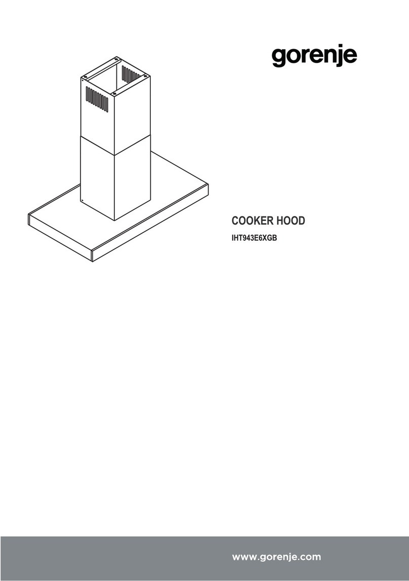 Gorenje IHT943E6XGB manual